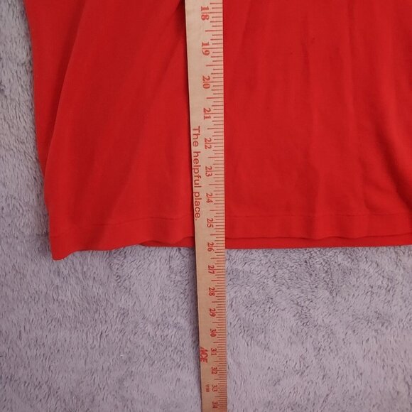 Vintage Champion Polo Shirt Mens Small Patriots Logo Red Golf Nylon Made in USA - Picture 11 of 14